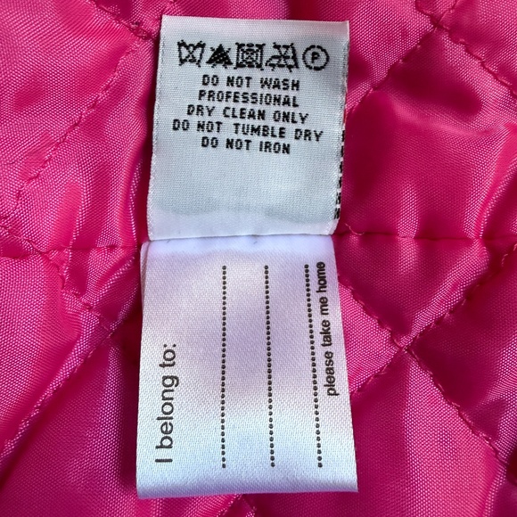 Mini Boden Girls Gray Wool Hooded Duffle Coat Toggles Pink Accents | Size 11-12Y - Picture 12 of 16